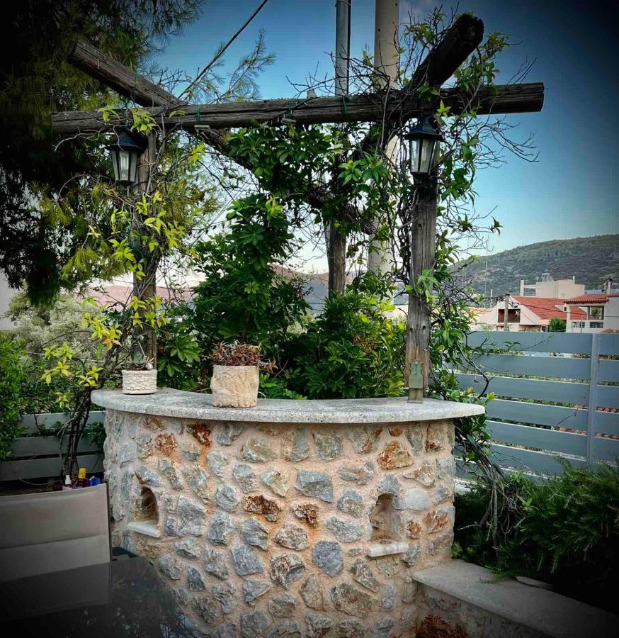 فيلا Ένας Ευχάριστος Χώρος Με Πισίνα Pórto Ráfti المظهر الخارجي الصورة